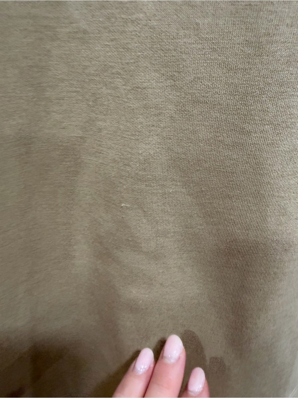 English Factory Beige Mixed Media Midi Minimalist Tiered Hem Dress Size Large - Picture 4 of 8